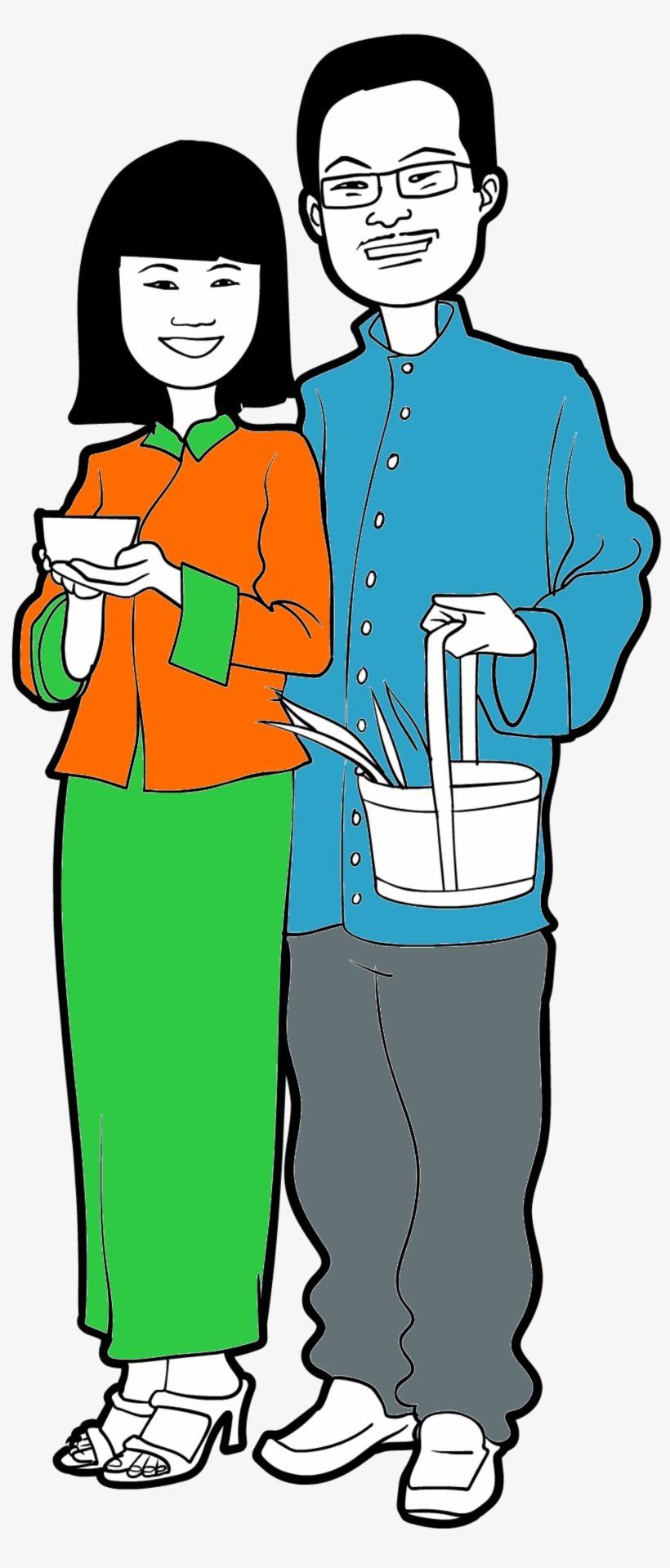 Parent Carers - Cartoon, transparent png #8129995