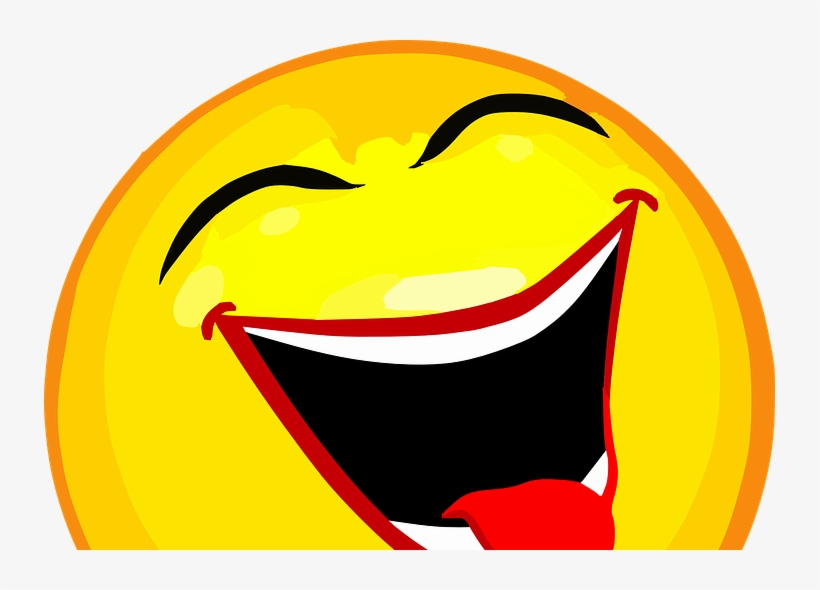 Laughing Is Good For Us - Smiley Face, transparent png #8130689