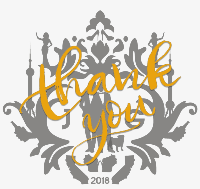 J&g Thank You - Calligraphy, transparent png #8130741