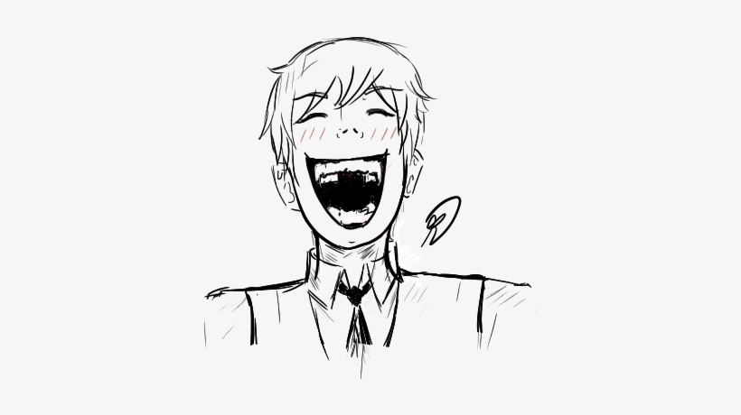 Laughing Boyo - Sketch, transparent png #8130853