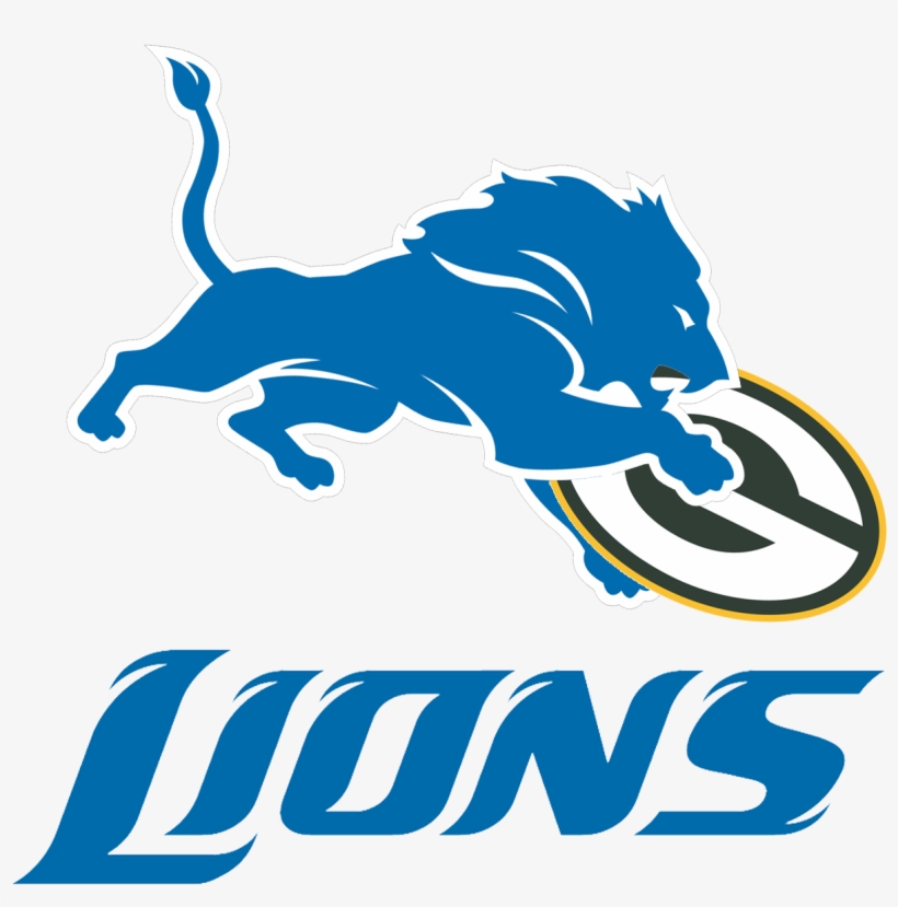 Lets Go Lions, Sweep The Pack 1 Day Left - Detroit Lions Logo Transparent, transparent png #8131331