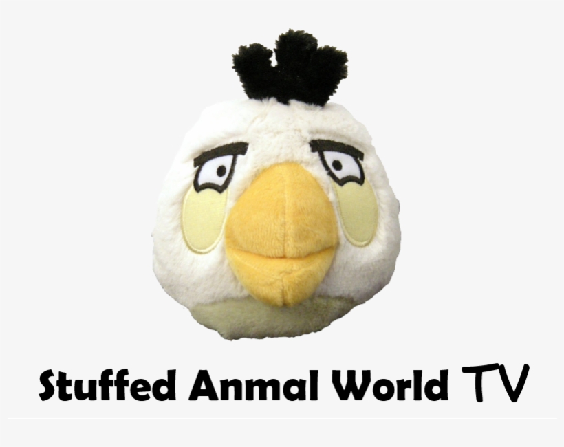 Sawtv White Bird - Stuffed Toy, transparent png #8131423