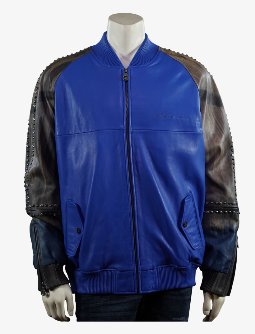 Royalty Leather Jacket - Leather Jacket, transparent png #8131697