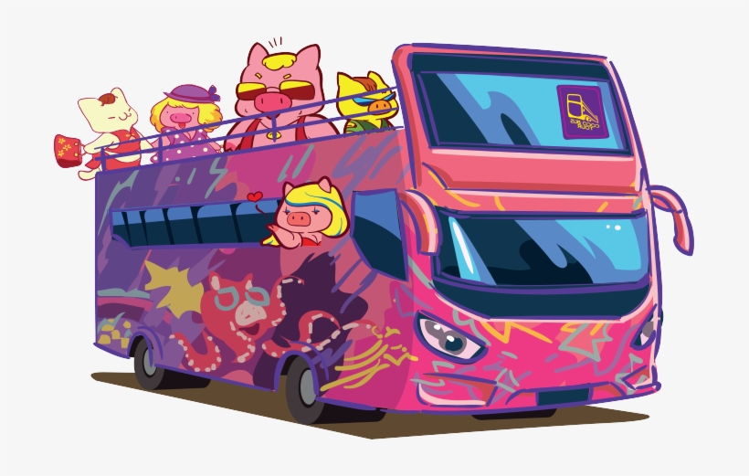 Buy Ticket - Double-decker Bus, transparent png #8131905