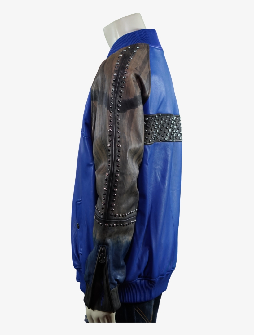Royalty Leather Jacket - Leather Jacket, transparent png #8131951