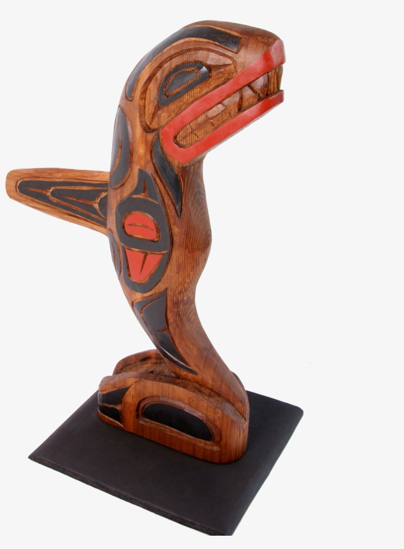 Killer Whale Table Sculpture, transparent png #8132652