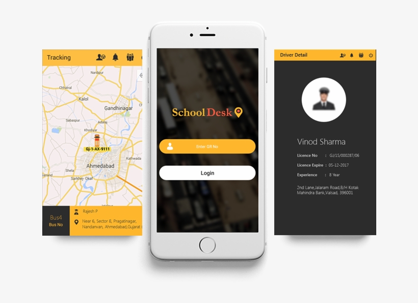 School-desk - School Bus Tracker App, transparent png #8133090