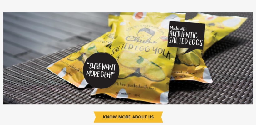 And Real Salted Egg Yolk Used, Our Chips Are Made Fresh - Flyer, transparent png #8133711