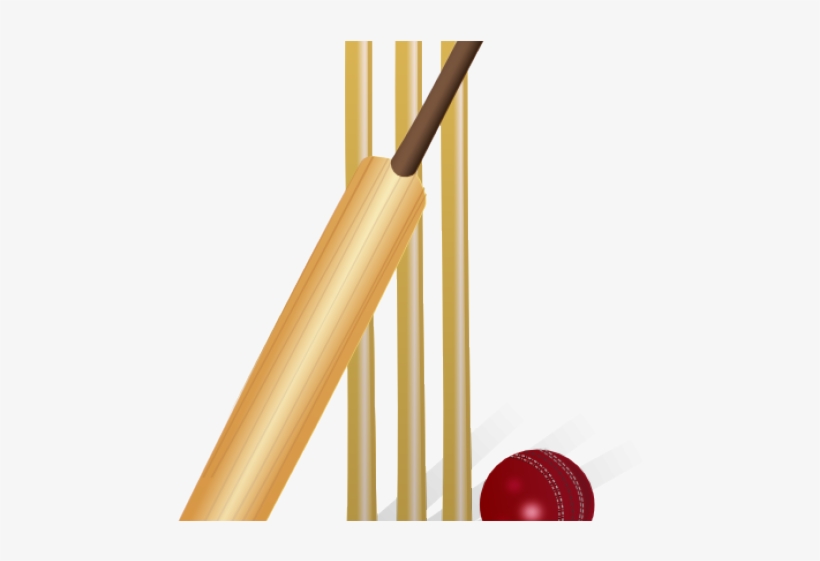 Cricket Ball Clipart Fire - Clipart Cricket The Sport, transparent png #8133945