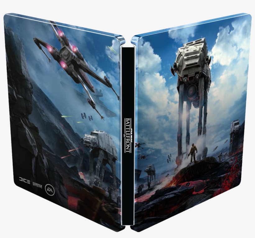 Star Wars Battlefront Steelbook Gen - Star Wars Battlefront Edition Collector, transparent png #8134152