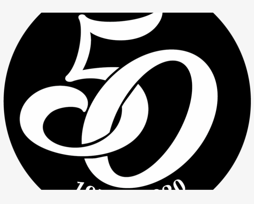 Save The Date 50th Anniversary Celebration - Emblem, transparent png #8134236