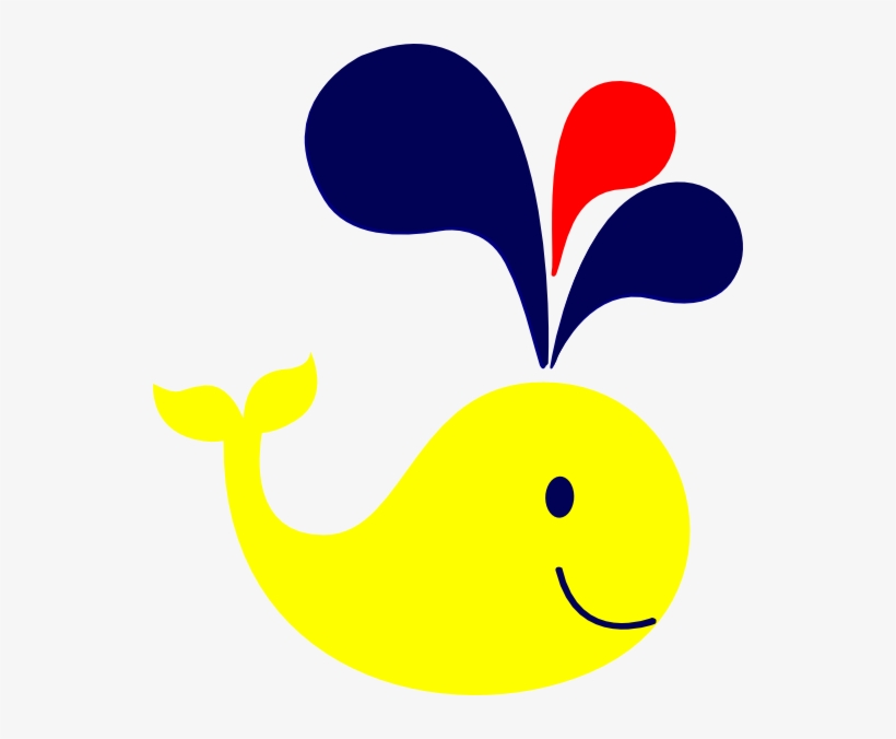 Cartoon Yellow Whale, transparent png #8134690