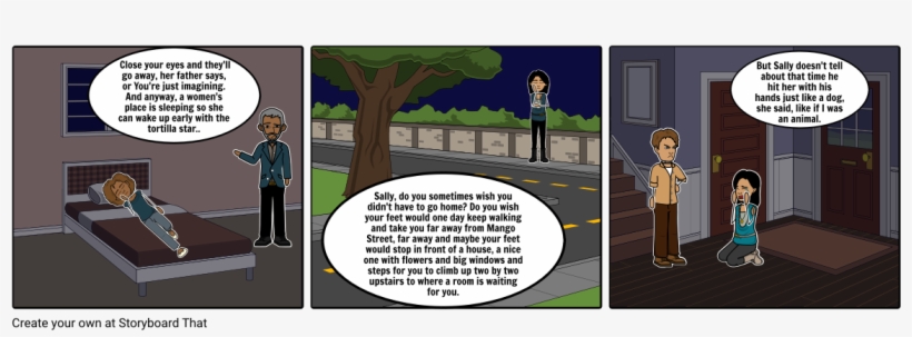 Close Your Eyes And They'll Go Away, Her Father Say - Cartoon, transparent png #8134777