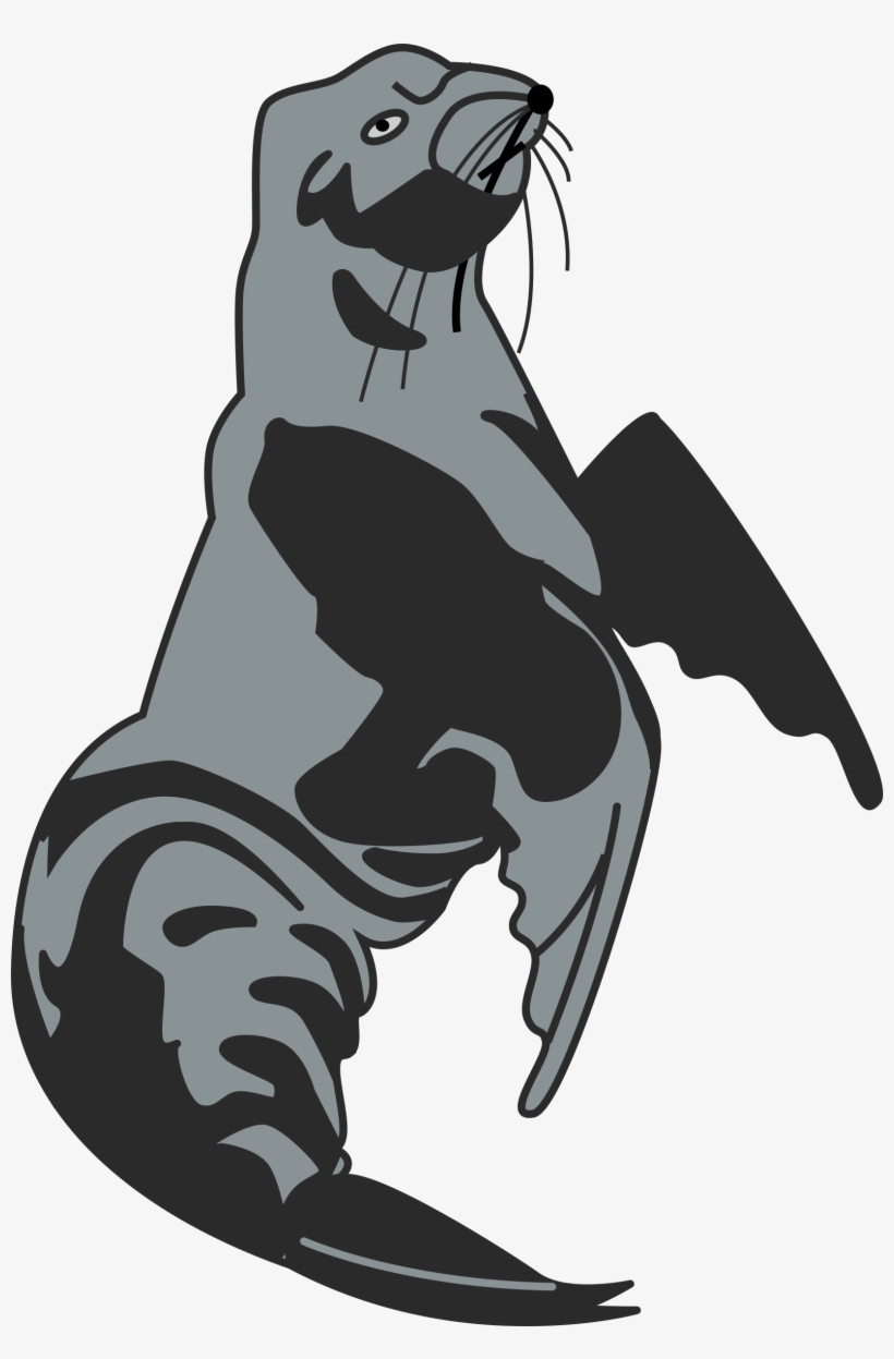 Big Image - Walrus Heraldry, transparent png #8135156