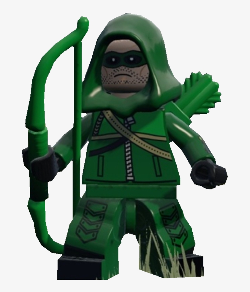 Green Arrow - Figurine, transparent png #8136031