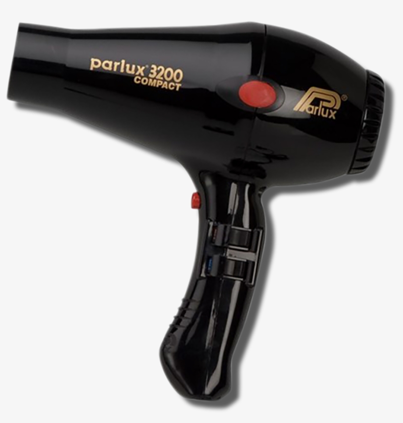 Parlux 3200 Compact Hair Dryer - Parlux Compact 3200 Hair Dryer, transparent png #8136063