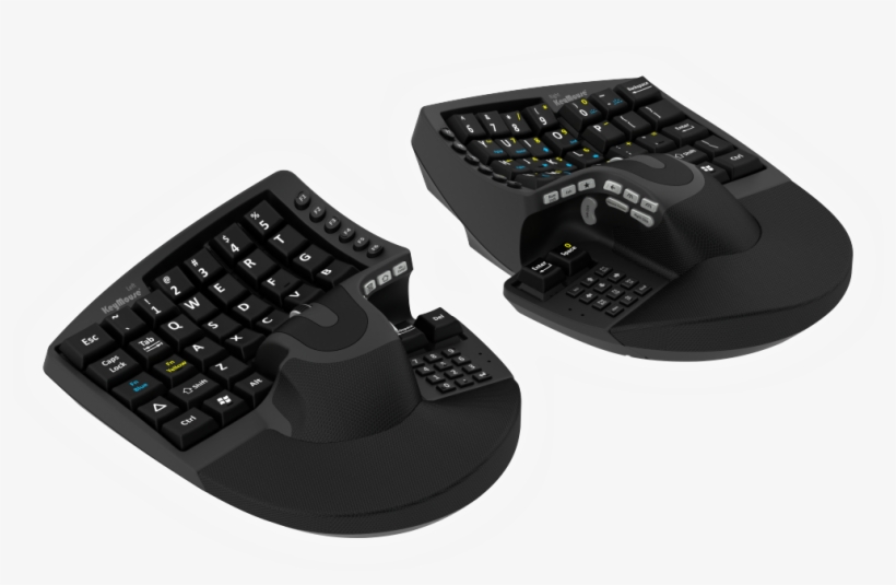 It's A Keyboard And Mouse - Mouse With Keyboard On Side, transparent png #8136151
