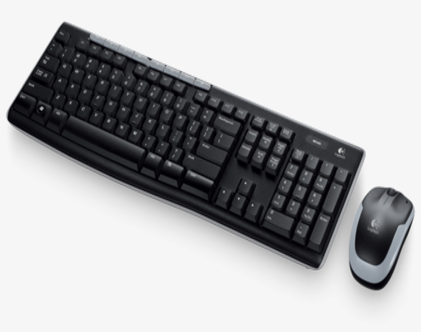 Logitech Mk260r Keyboard Mouse Combo - Limited Edition Mk Typist Pin, transparent png #8136545