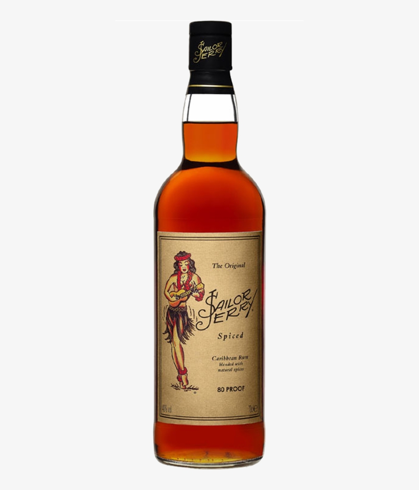 Sailor Jerry Spiced Rum - Sailor Jerry Rum, transparent png #8136721