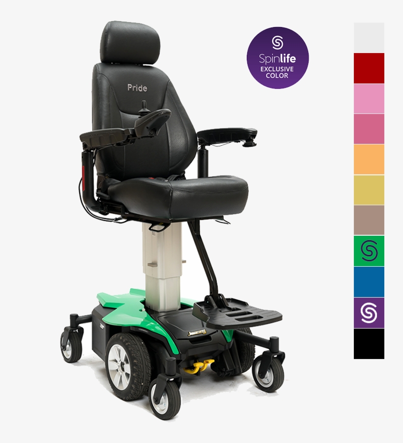Pride Jazzy Air - Motorized Wheelchair, transparent png #8137123
