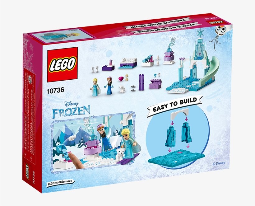 10736 Lego® Juniors Anna & Elsa's Frozen Playground - Lego Elsa, transparent png #8137341