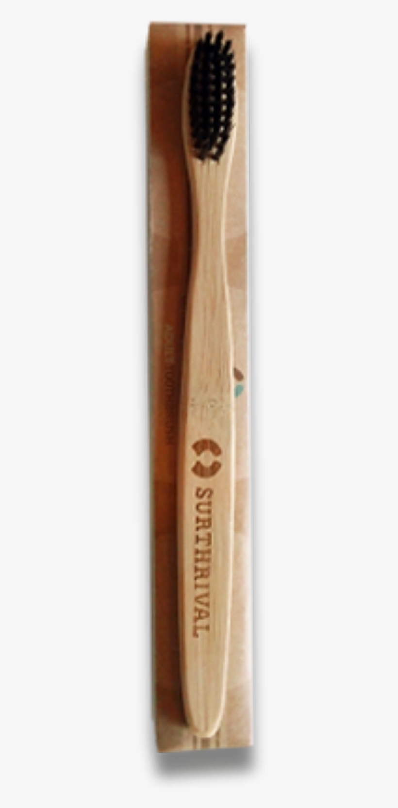 Surthrival Natural Bamboo Toothbrush Surthrival Natural - Eye Liner, transparent png #8137745