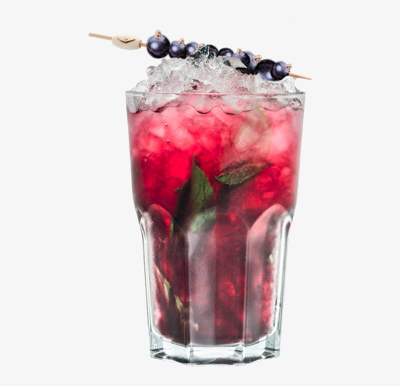 Cassis Mojito - Classic Cocktail, transparent png #8137823