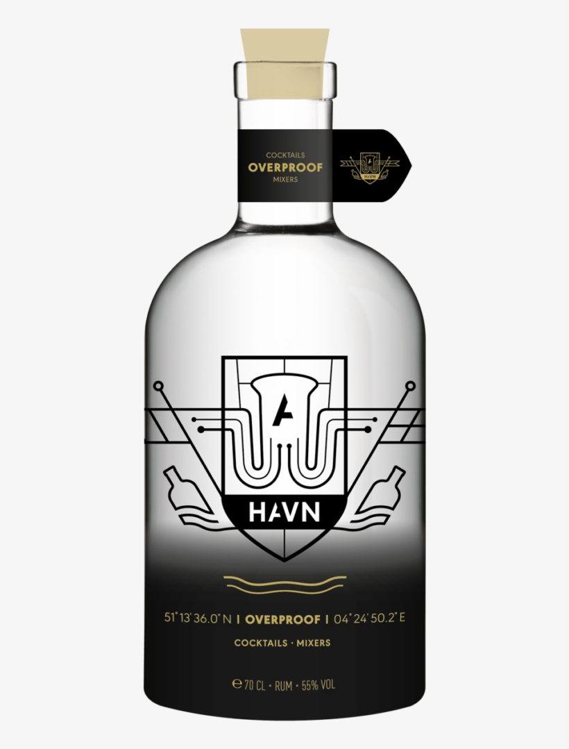Havn Spirits Rum Overproof Bottle - Havn Rum, transparent png #8137954