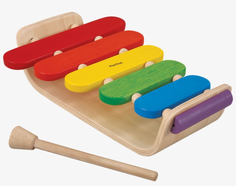 Plan Toys - Oval Xylophone - Cymbałki Dla Niemowląt, transparent png #8137986