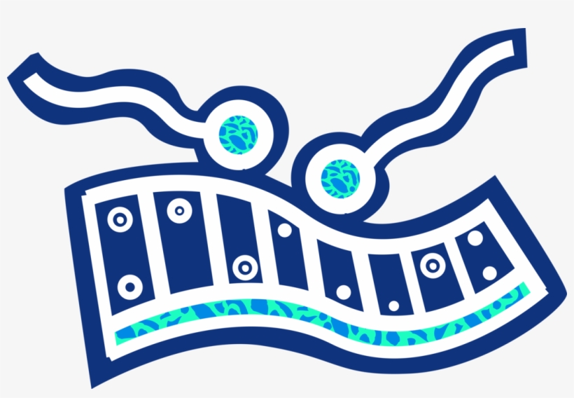 Vector Illustration Of Xylophone Chromatic Musical, transparent png #8138155