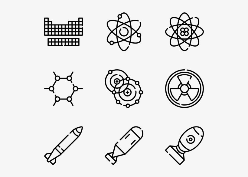 Nuclear - Space Icon Png, transparent png #8139133