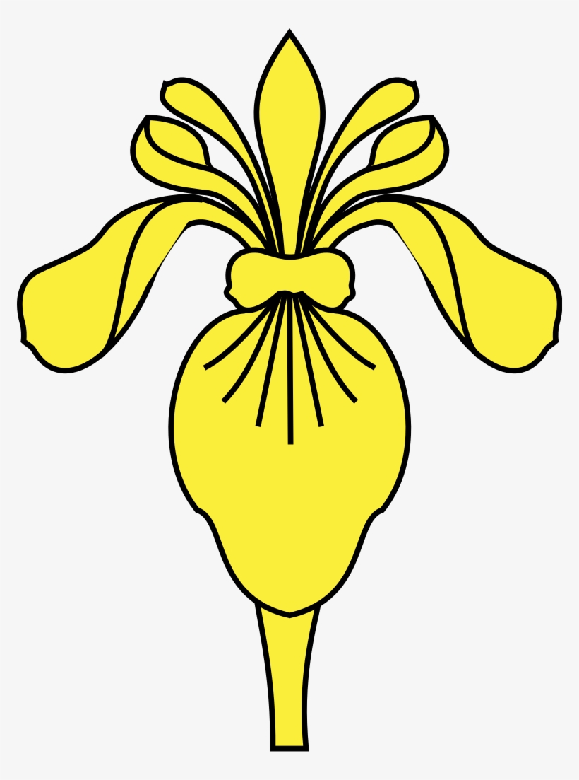 Meuble Héraldique Iris - Héraldique Iris, transparent png #8140135