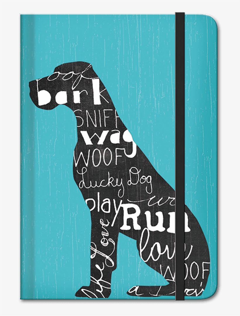 Black Labrador Hard Cover Journal, transparent png #8140259