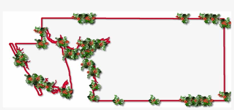 Inner Drop Shadow, And Randomly Placed Holly Leaves, transparent png #8140411