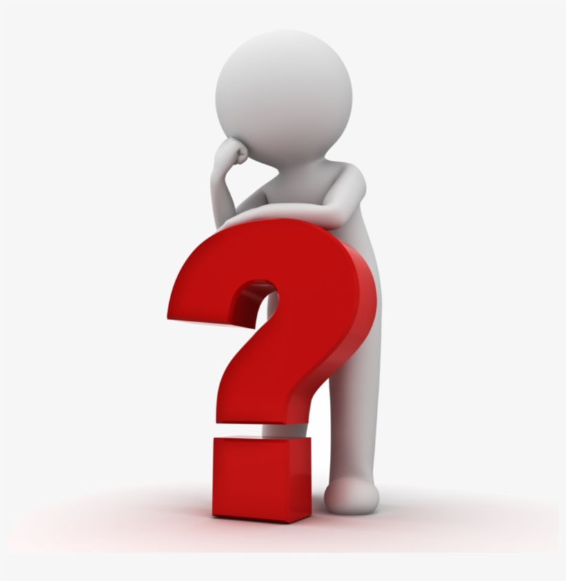 Thinking Photography Question Mark Man Stock - Question Mark Man Png, transparent png #8140825