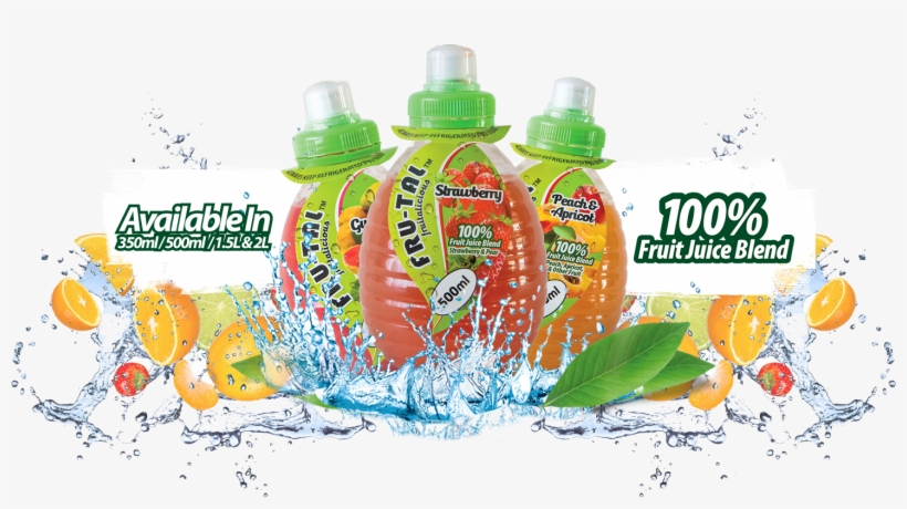 Frutal Juice Company - Plastic Bottle, transparent png #8141109