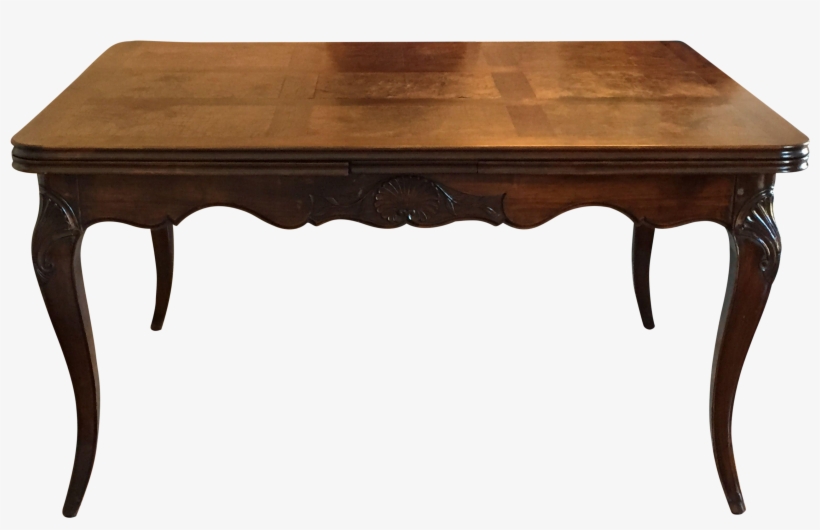 Antique French Louis Xv Walnut Dining Table On Chairish - Table, transparent png #8141435