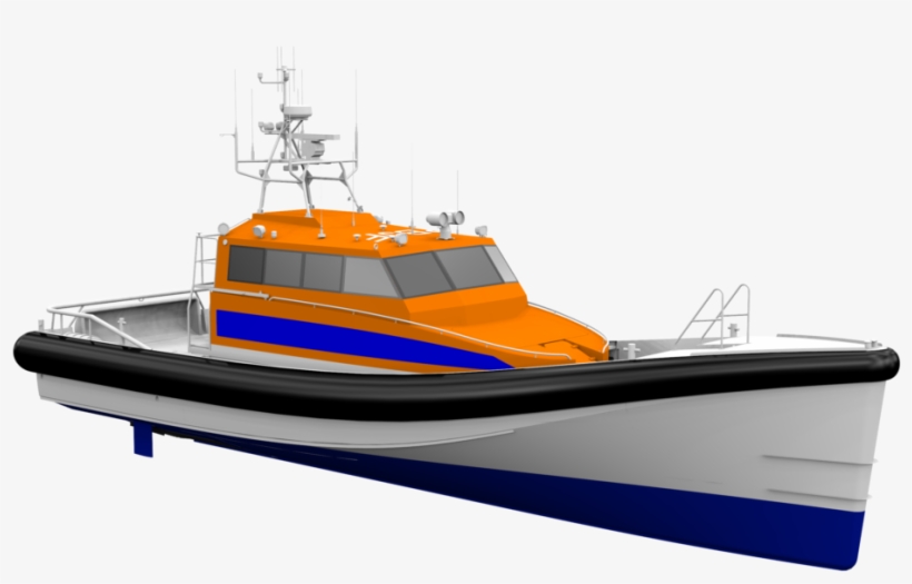 This Boat Was Developed In Close Cooperation With Knrm, - Barco De Busqueda Y Rescate, transparent png #8141473