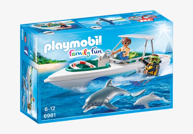 6981 Product Box Front - Playmobil Family Fun 6981, transparent png #8141586