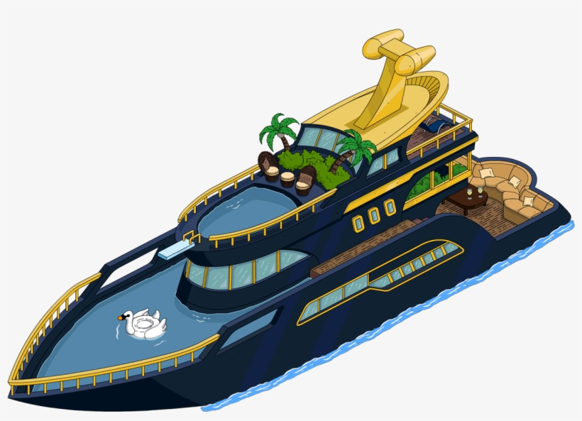 Ultra Luxury Yacht - Water Transportation, transparent png #8141707
