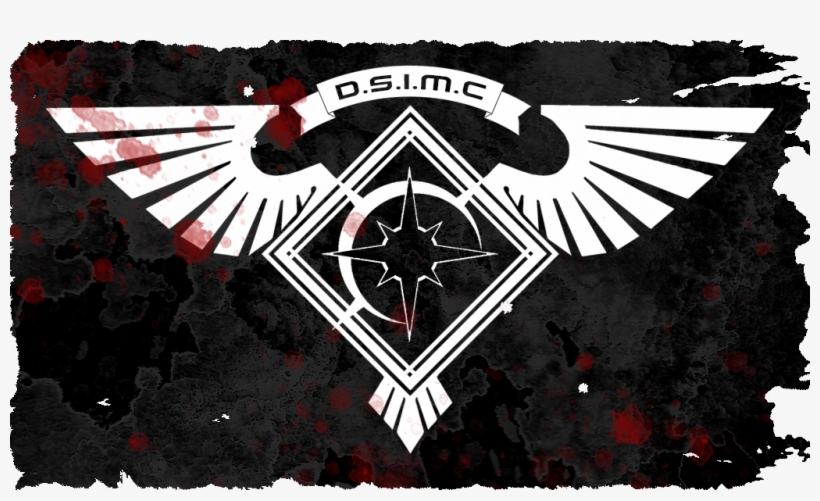 Dsi Marine Corps - Warhammer 40k Imperium Of Man Symbol, transparent png #8141852
