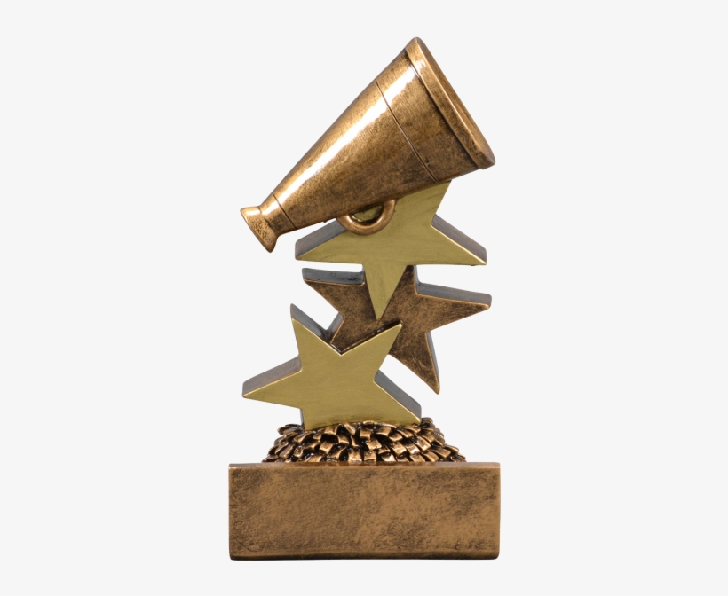 Star Step Cheer Resin Award - Statue, transparent png #8141942
