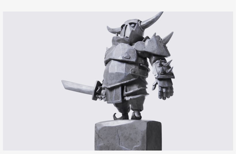 皮卡超人石像 - Pekka Statue, transparent png #8142263