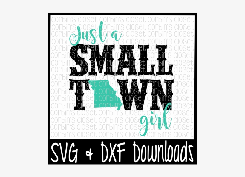 Free Small Town Girl Missouri Crafter File - Poster, transparent png #8142325