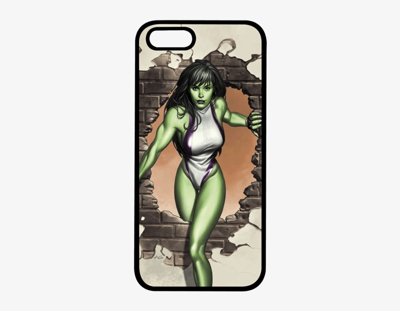 Capinha Celular She Hulk - Adi Granov She Hulk, transparent png #8142372
