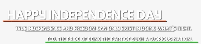 Happy Independence Day Png - Parallel - Free Transparent PNG Download ...
