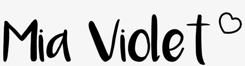 Mia Violet Dot Love - Calligraphy, transparent png #8143749