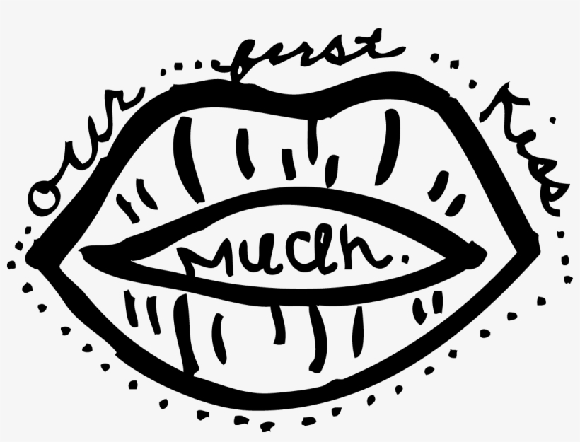 All Things Girly Illustrating - First Kiss Clip Art, transparent png #8144265
