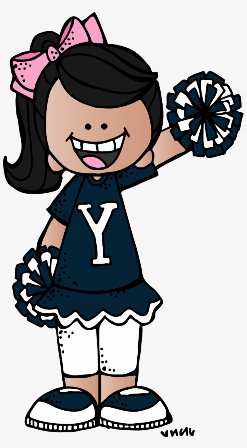 Sheet Music Clipart Melonheadz - Melonheadz Cheerleader, transparent png #8144589