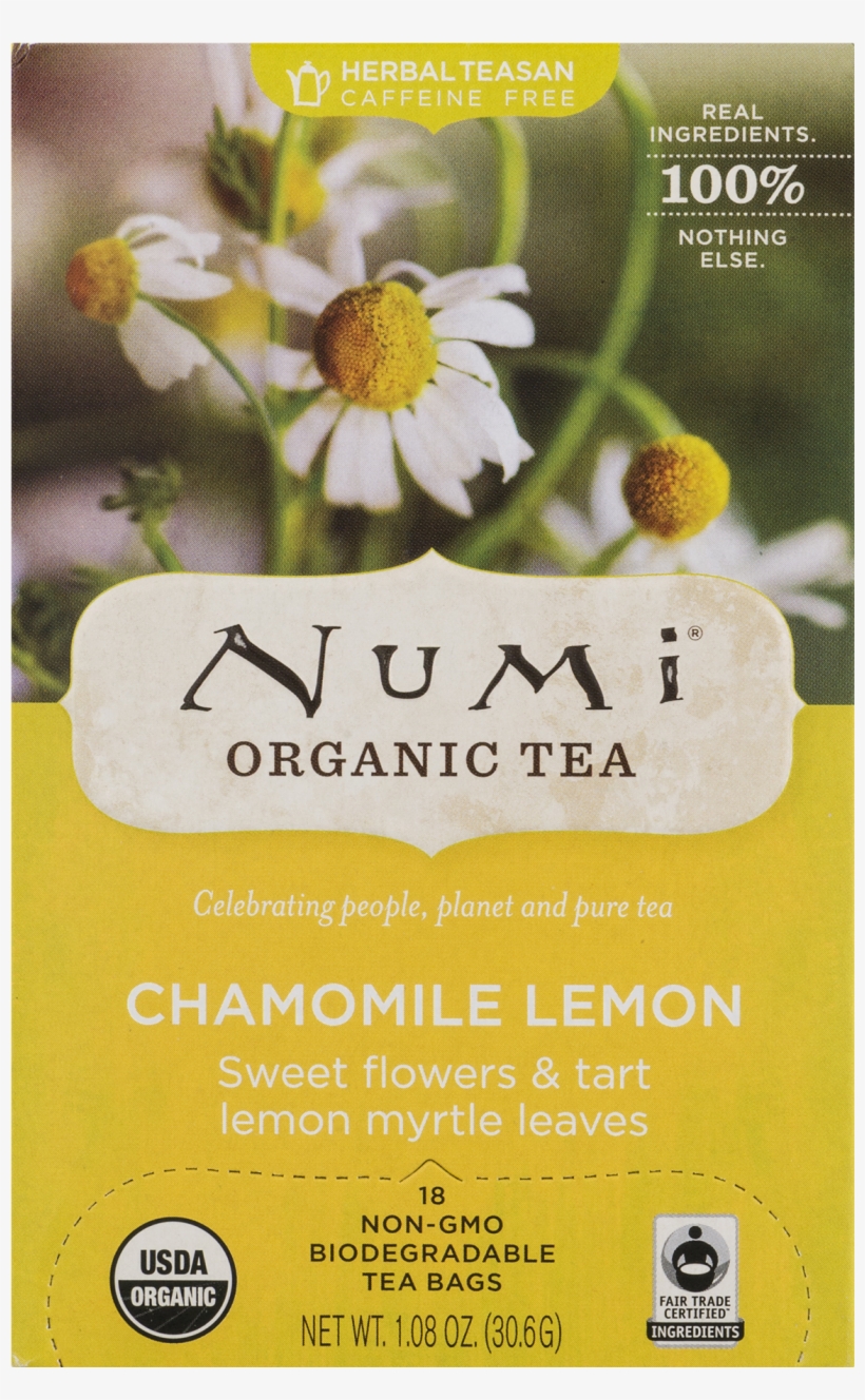 Numi Chamomile Lemon Tea, transparent png #8144615